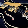 Gretsch Professional Broadkaster LX Center Block with String-Thru Bigsby and Gold Hardware - Black