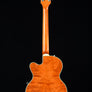 Gretsch Electromatic Ltd Flame Okoume Broadkaster Jr Single-Cut with Bigsby - Roundup Orange Stain