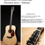 Bedell Special Edition 1940 Dreadnought - Adirondack Spruce/Mahogany