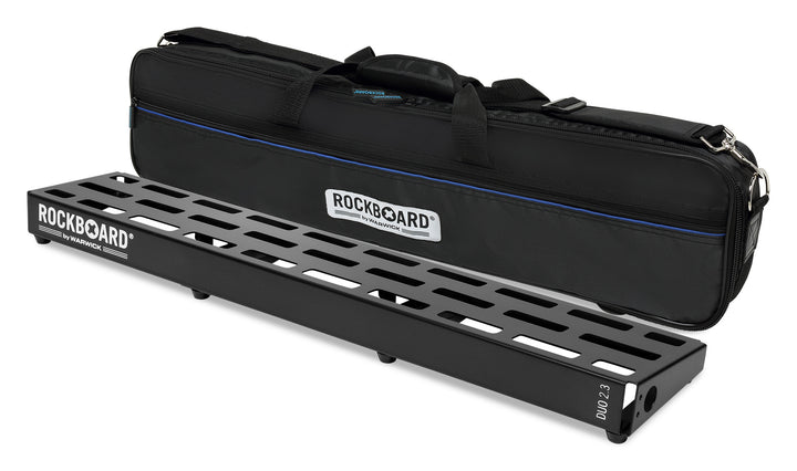 RockBoard DUO 2.3 Pedalboard with Gig Bag