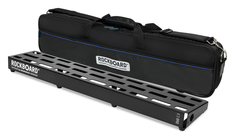 RockBoard DUO 2.3 Pedalboard with Gig Bag
