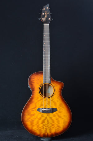 Breedlove Pursuit Exotic S Concert Tiger's Eye CE