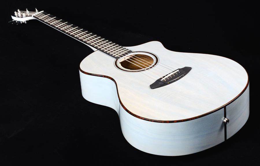 Breedlove USA Oregon Concert Permafrost CE LTD - Myrtlewood/Myrlewood