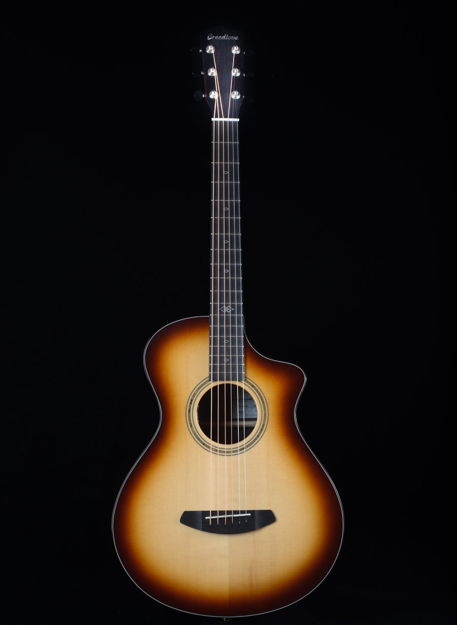Breedlove USA Premier Parlor Concertina Burnt Amber CE - Adirondack Spruce/Indian Rosewood