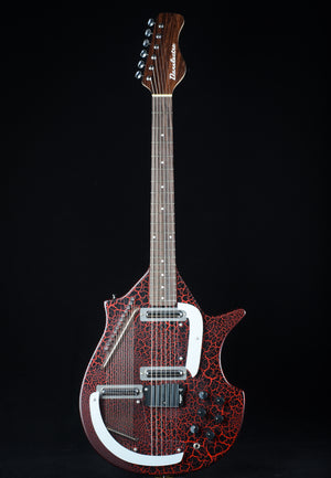 Danelectro Coral Electric Sitar Reissue - Red Crackle