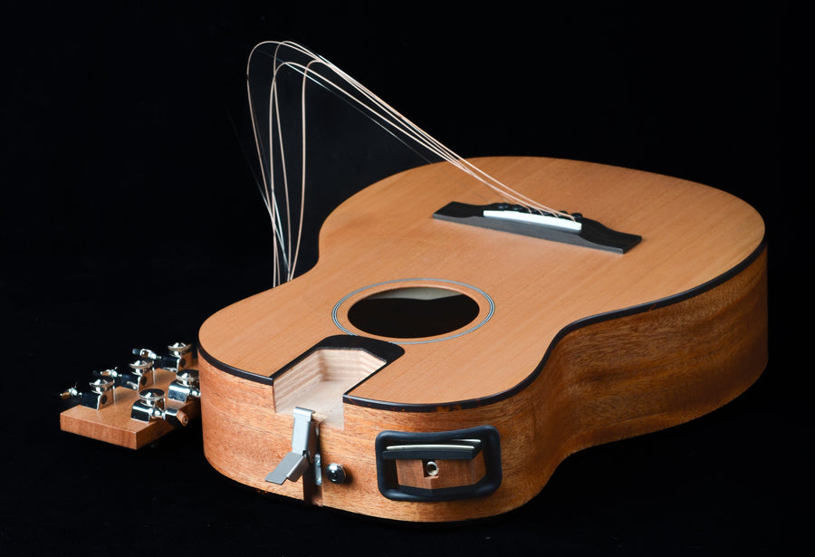 Furch Little Jane LJ 10-CM Travel Guitar - Western Red Cedar/African Mahogany