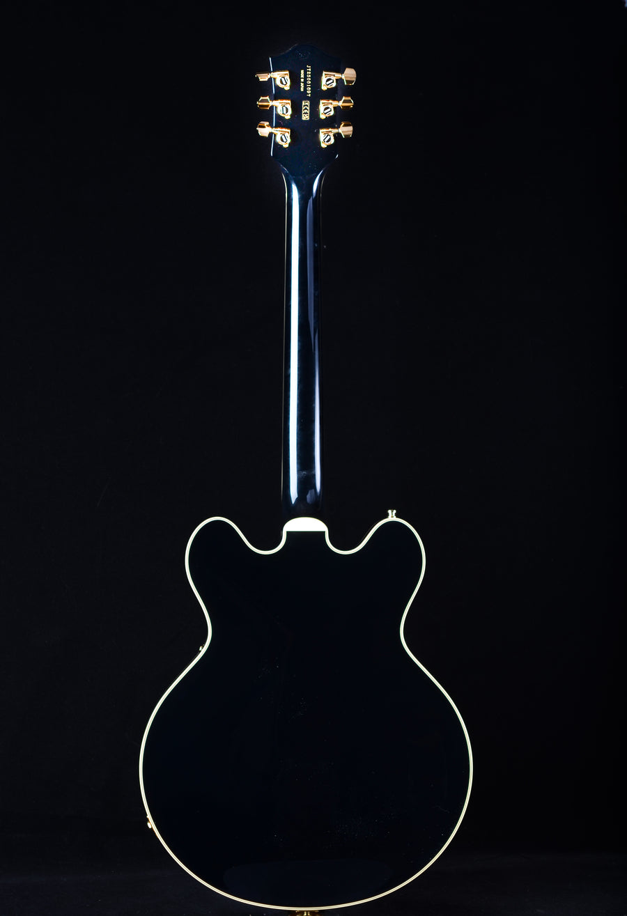 Gretsch Professional Broadkaster LX Center Block with String-Thru Bigsby and Gold Hardware - Black