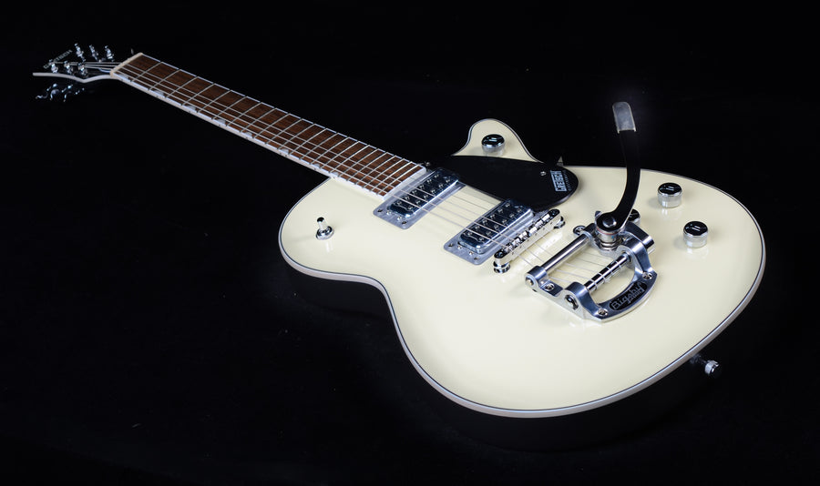 Gretsch G5230T Electromatic Jet FT with Bigsby - Two-Tone Vintage White/London Grey
