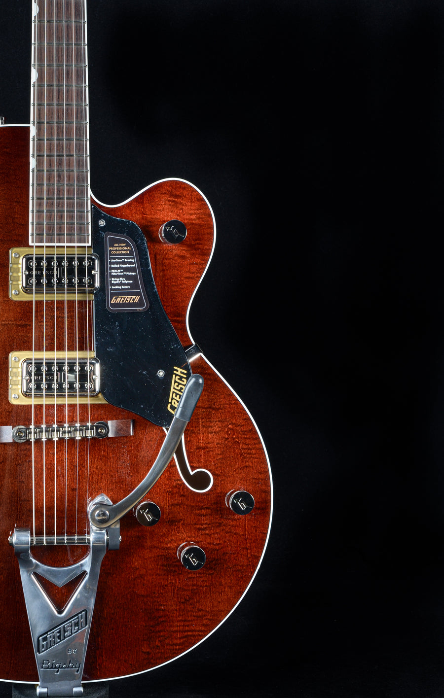 Gretsch Professional Tennessean Hollow Body with String-Thru Bigsby - Walnut Stain