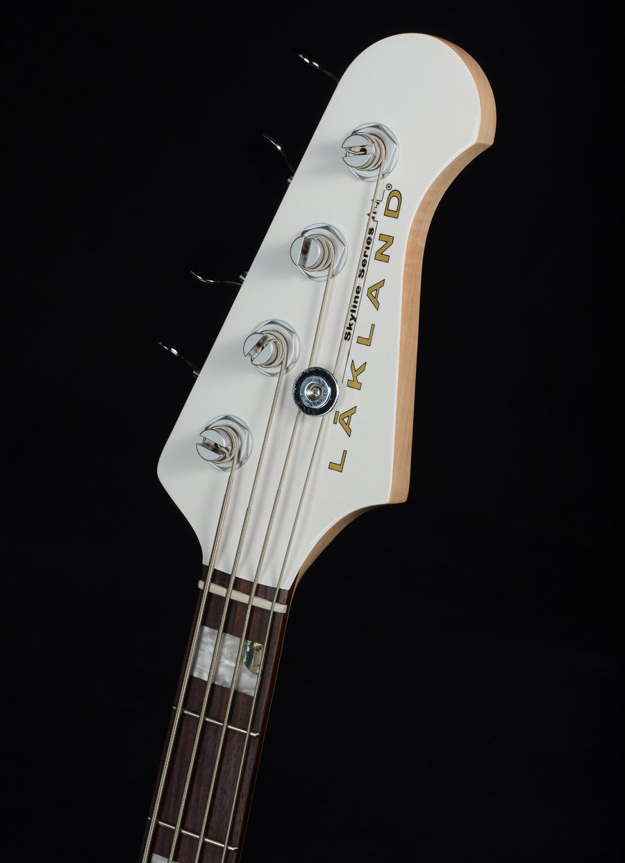 Lakland Skyline 44-64 Custom PJ with J Neck - White