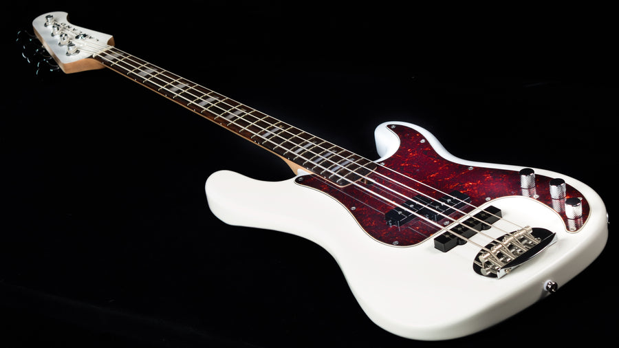Lakland Skyline 44-64 Custom PJ with J Neck - White