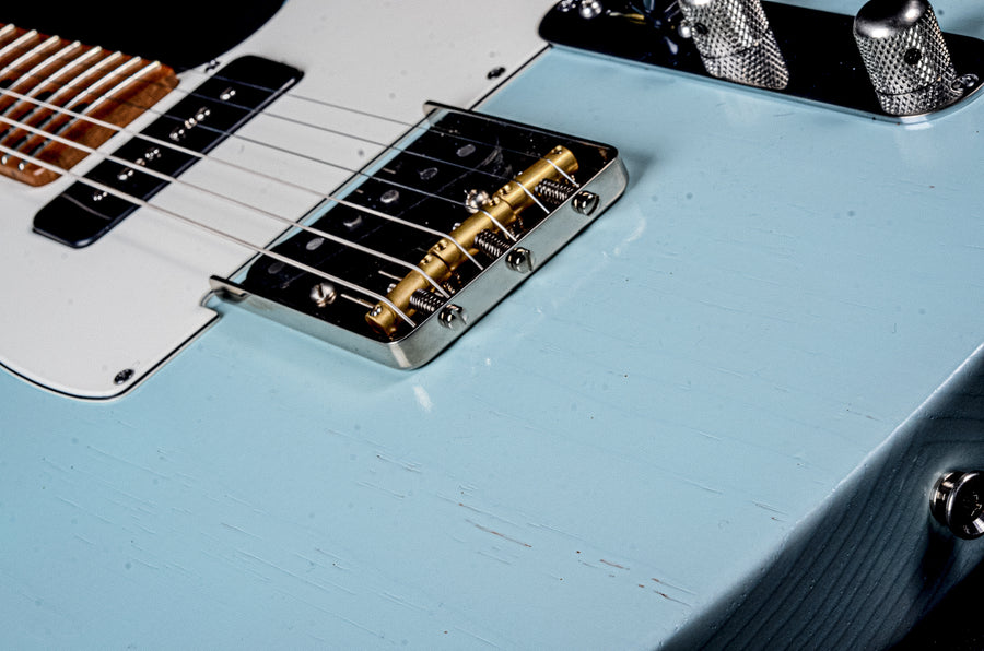 LsL ERA Series T-Bone P-90 - Faded Sonic Blue