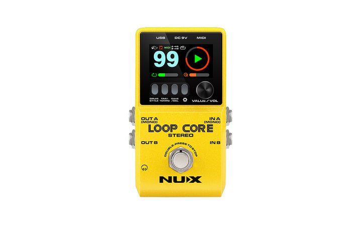 NuX Loop Core Stereo Looper Pedal