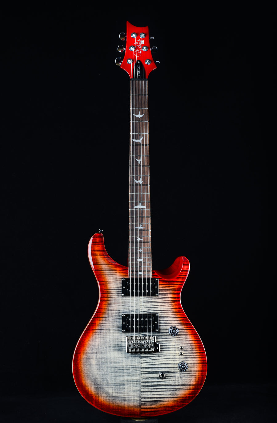 PRS SE Custom 24-08 - Charcoal Cherry Burst