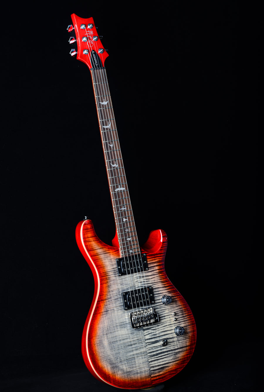 PRS SE Custom 24-08 - Charcoal Cherry Burst