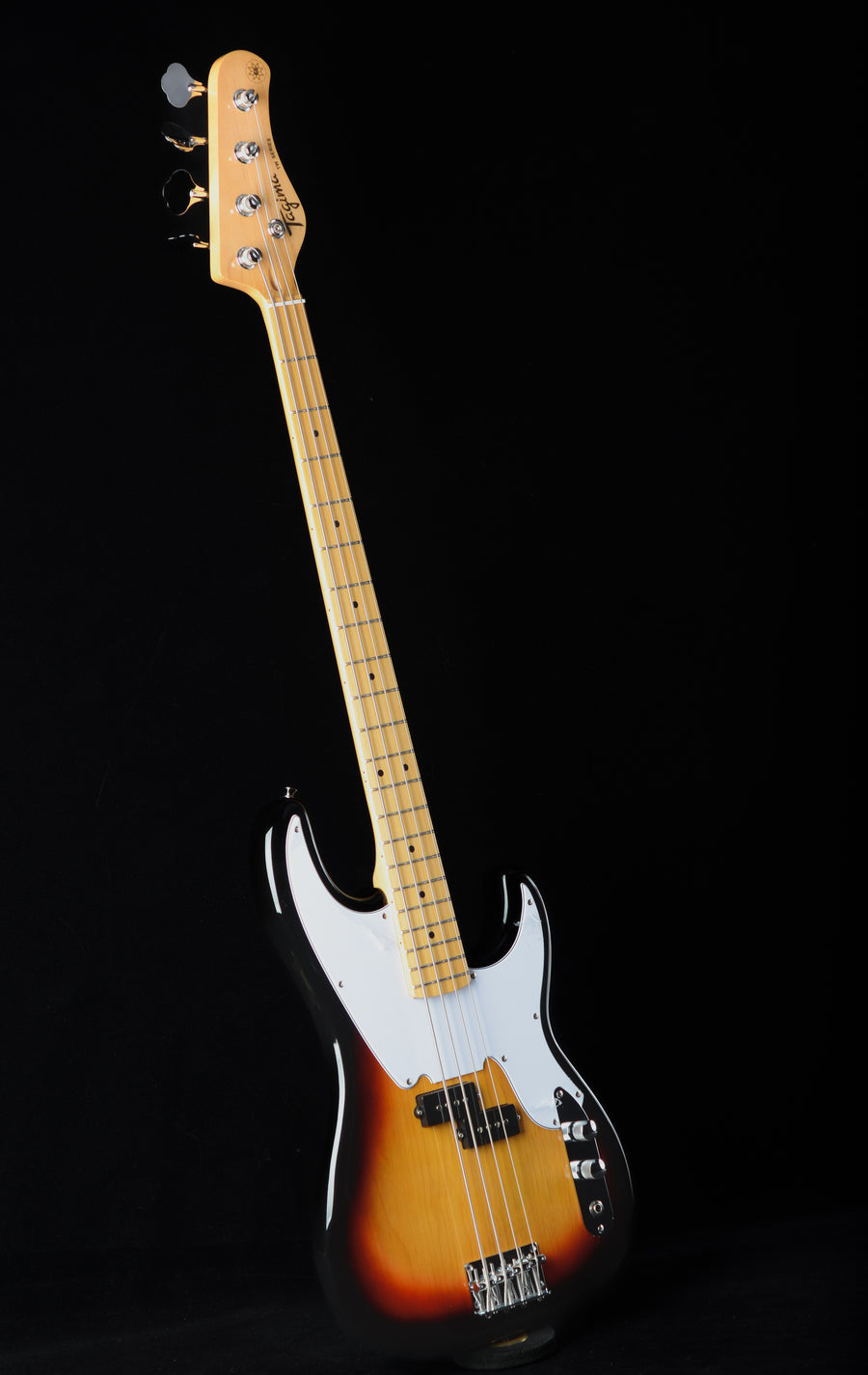 Tagima TW-66 Telecaster Bass - Sunburst with White Pickguard