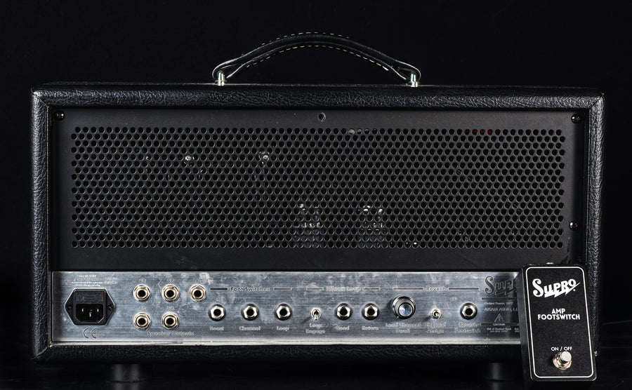 Supro 1697RH Galaxy Reverb 50-watt Head - Used