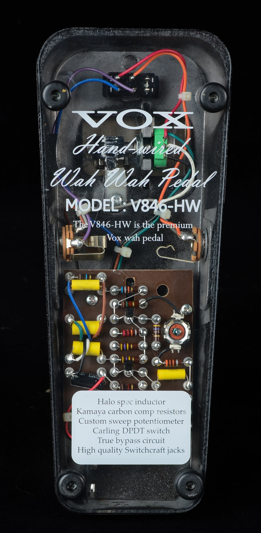 Vox V846-HW Hand-Wired Wah Pedal - Used