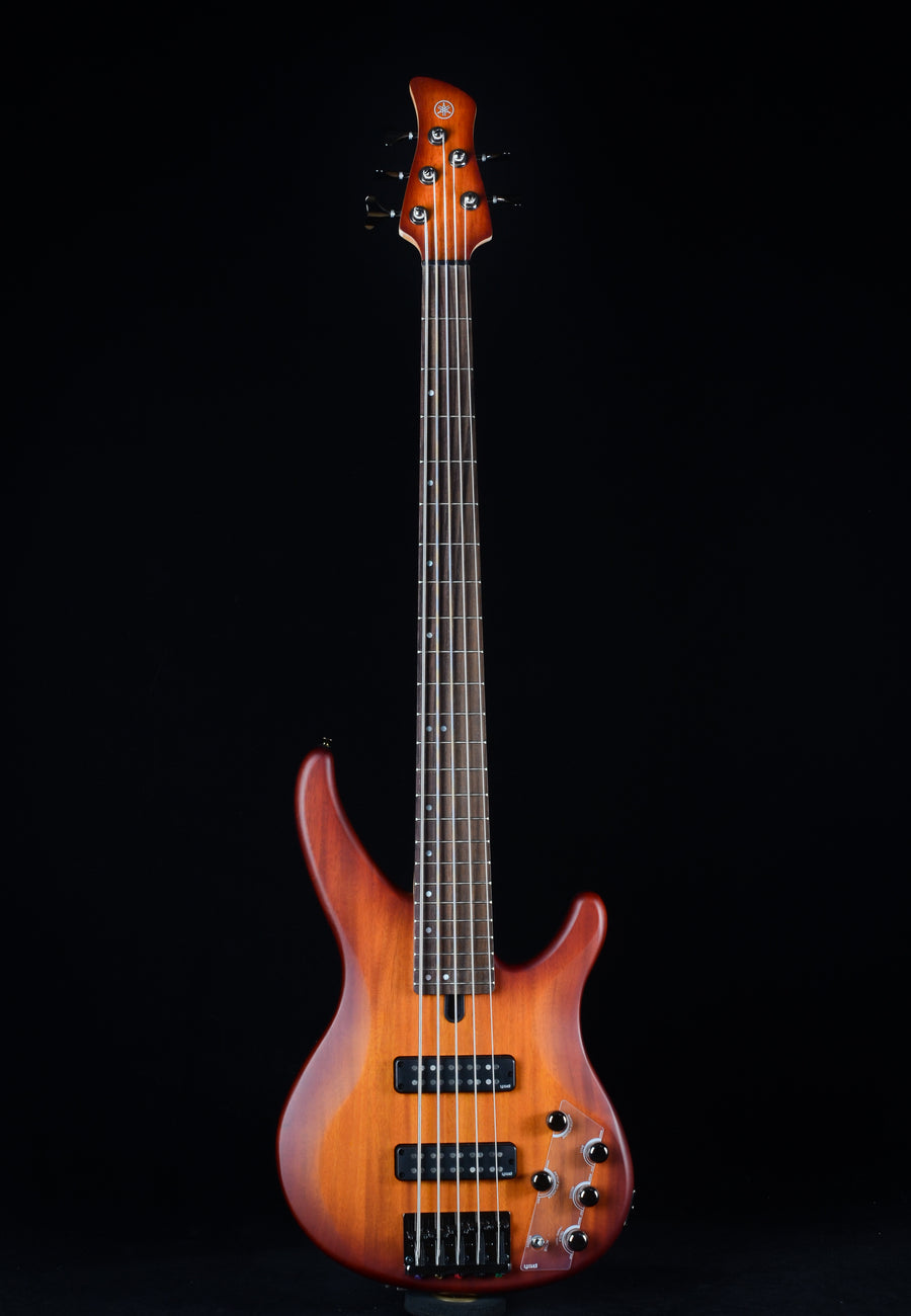 Yamaha TRBX505 5-String Bass - Brick Burst