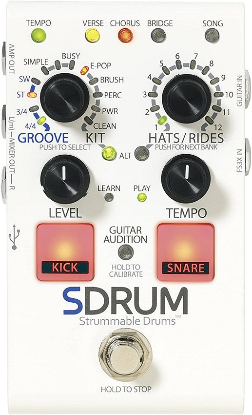 DigiTech SDRUM Strummable Drums