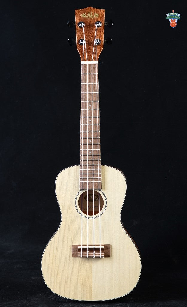 Kala KA-SSTU-C Solid Spruce Travel Concert Ukulele