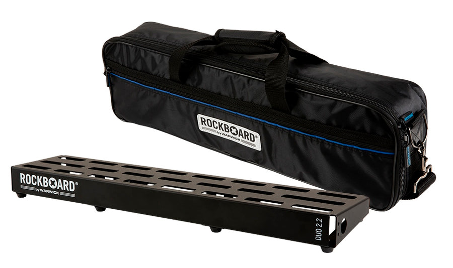 RockBoard DUO 2.2 Pedalboard with Gig Bag