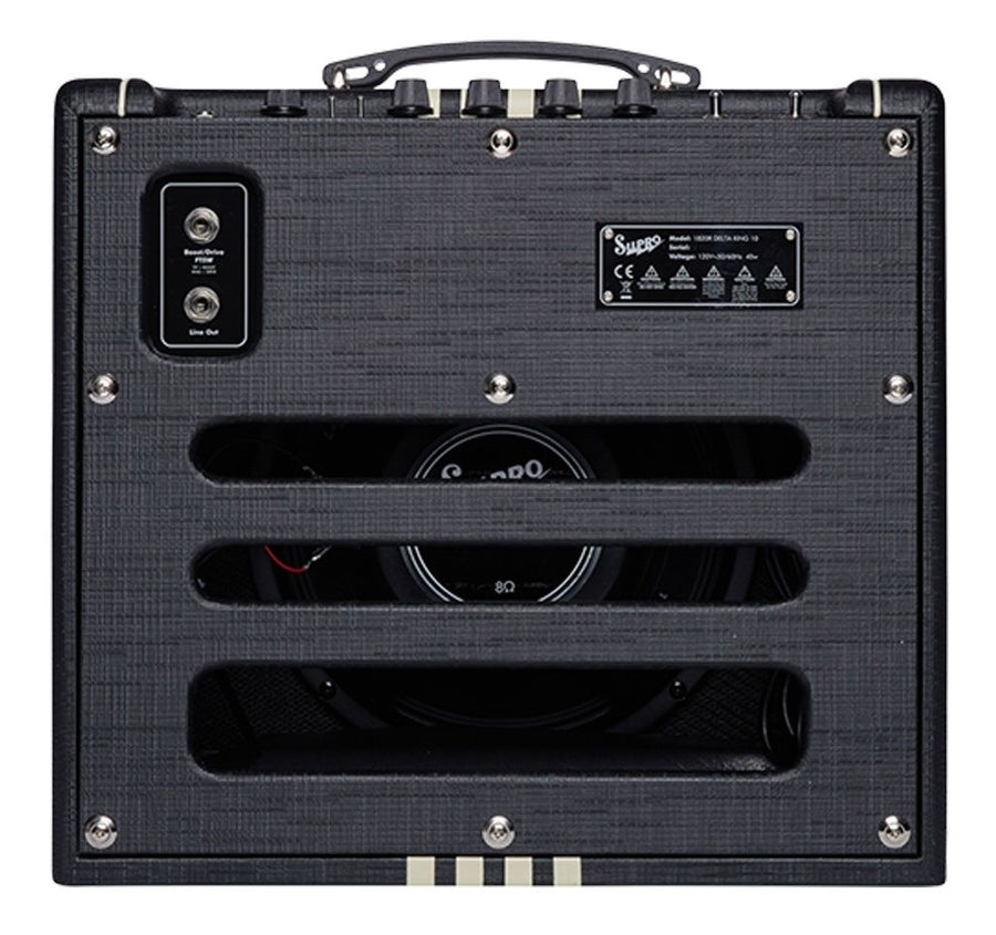 Supro Delta King 10 - Black/Cream