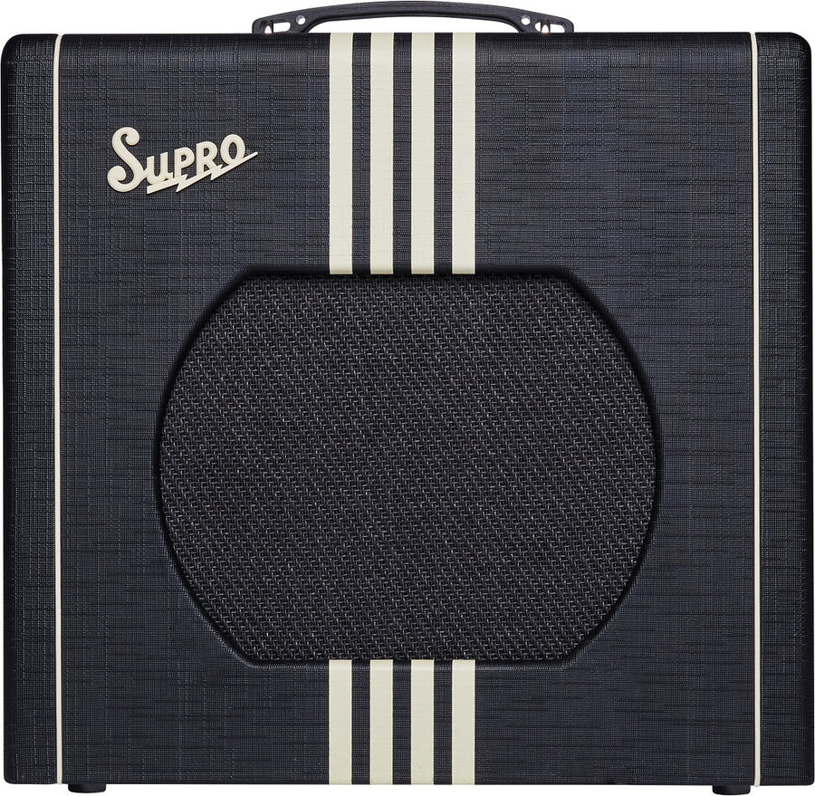 Supro 1822RBC Delta King 12 - Black/Cream