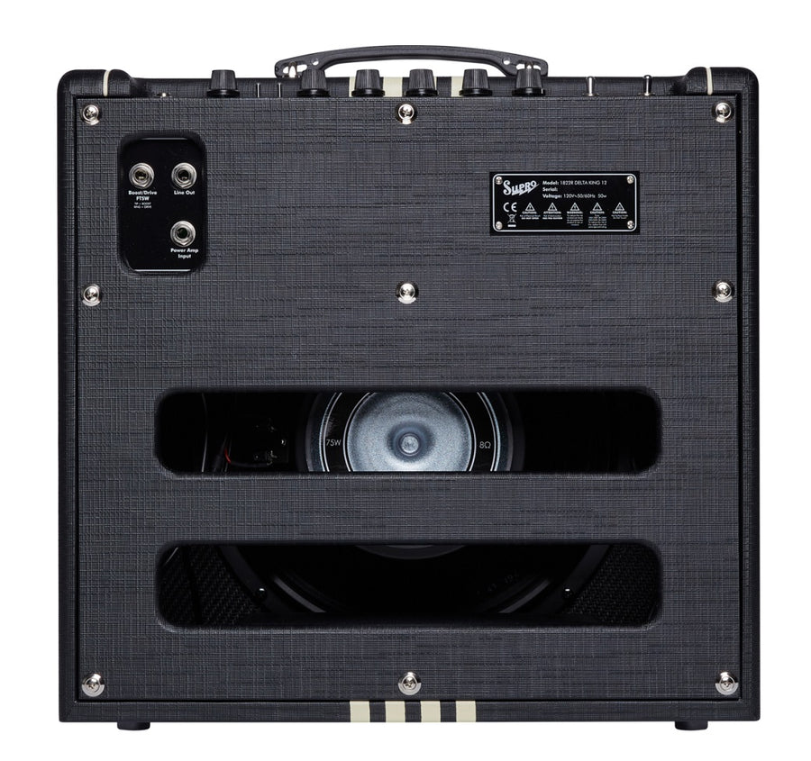 Supro 1822RBC Delta King 12 - Black/Cream