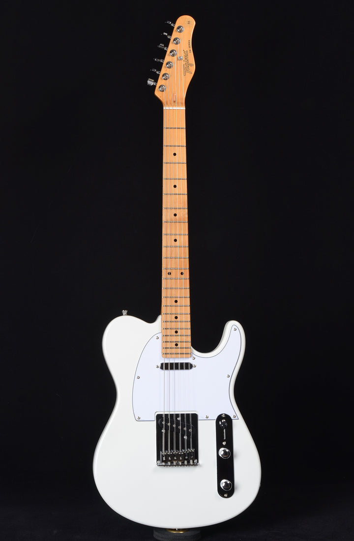 Tagima TW-Series TW-55 - Pearl White with White Pickguard