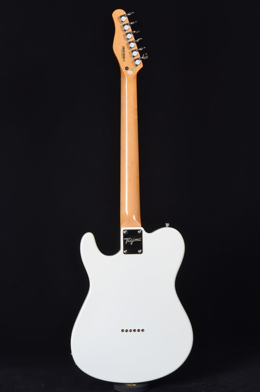Tagima TW-Series TW-55 - Pearl White with White Pickguard