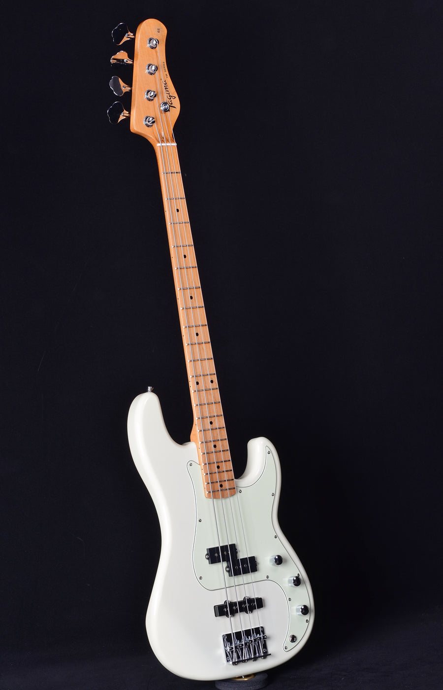 Tagima TW-65 P-J Bass - Olympic White/Mint Green