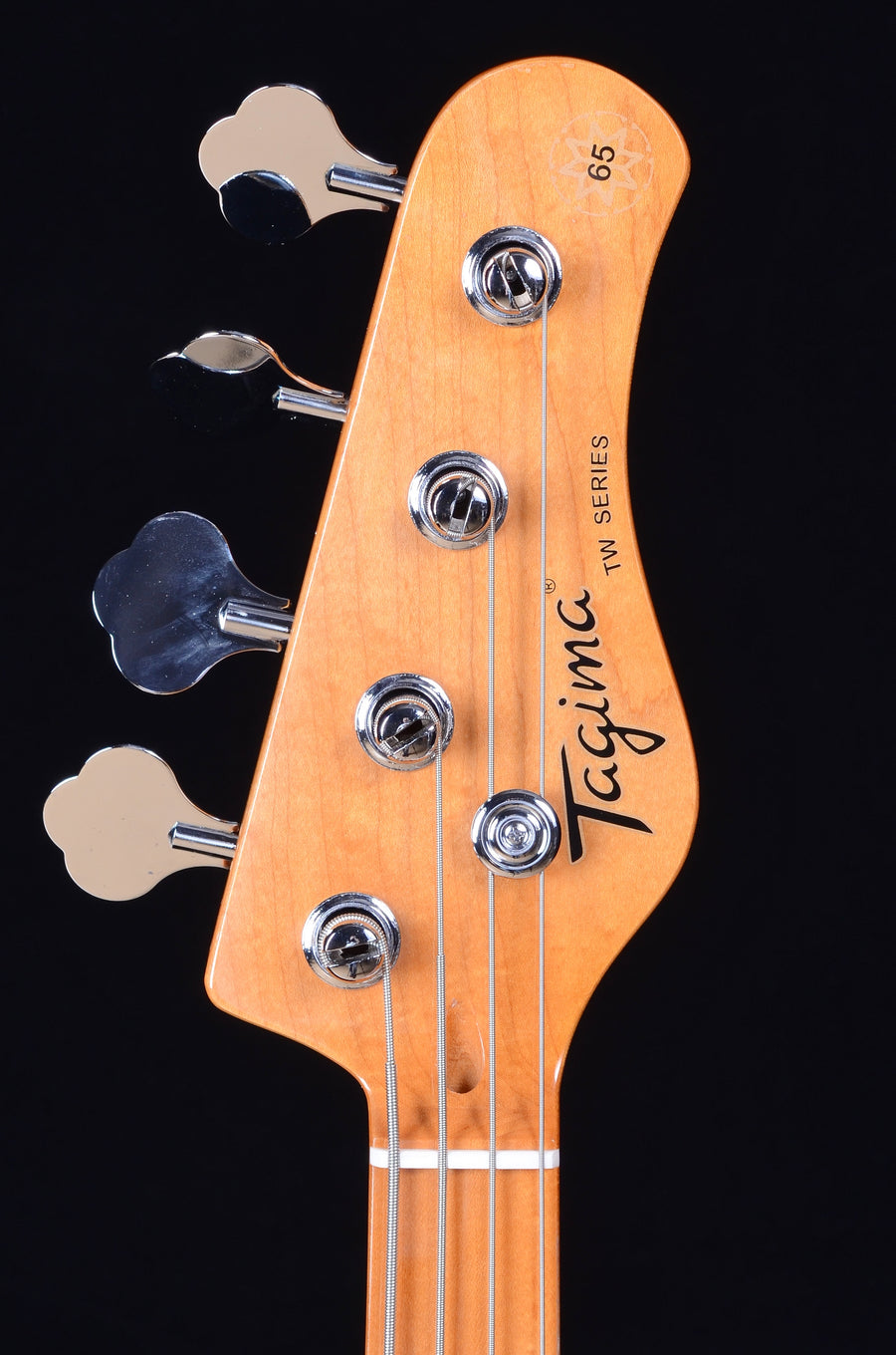 Tagima TW-65 P-J Bass - Olympic White/Mint Green