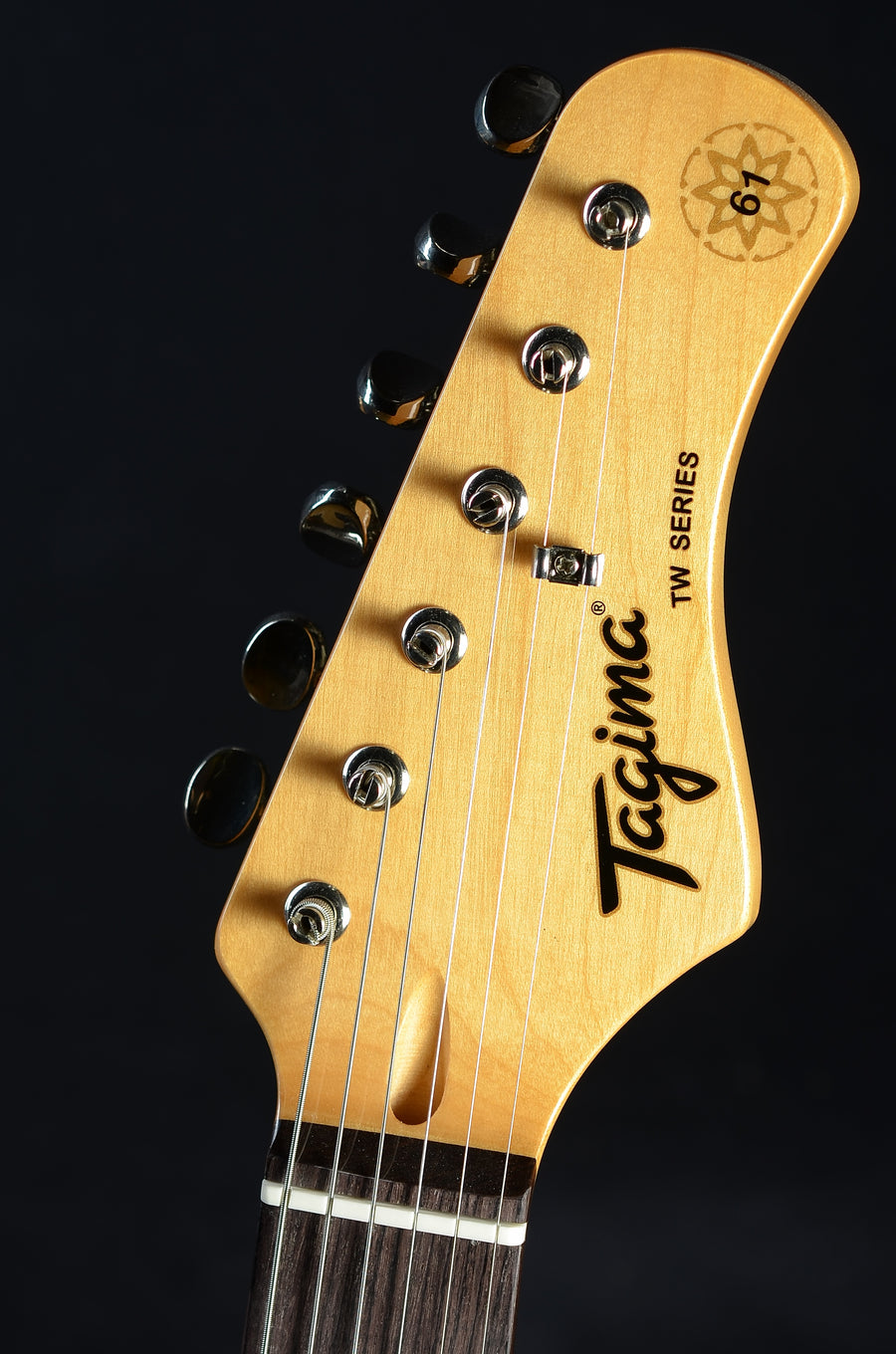 Tagima TW-61E Jazzmaster - Black/Tortoiseshell