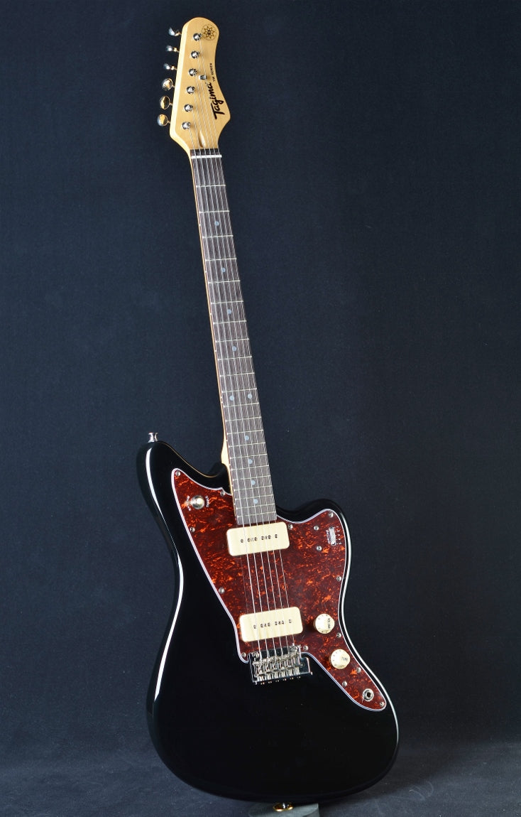 Tagima TW-61E Jazzmaster - Black/Tortoiseshell