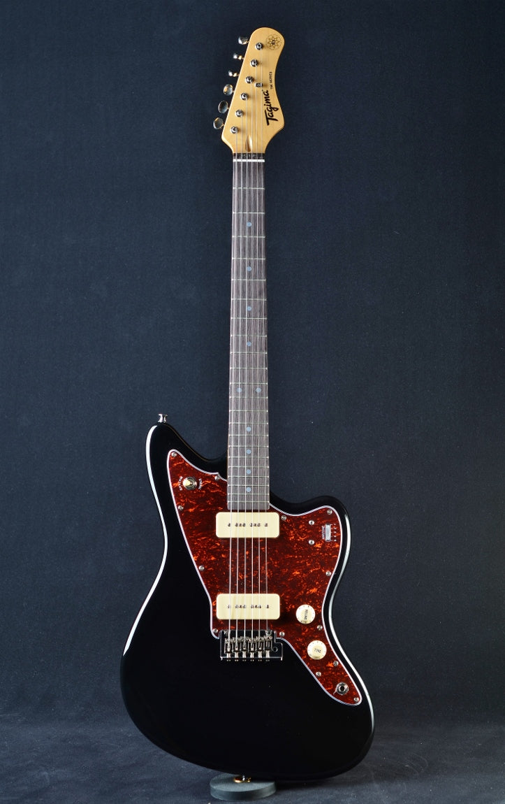 Tagima TW-61E Jazzmaster - Black/Tortoiseshell